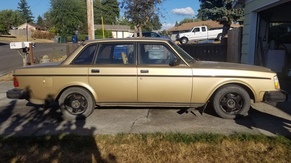 Volvo 240 turbo drift car