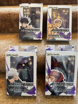 Anime Heroes (JuJu Kaison) action figure lot
