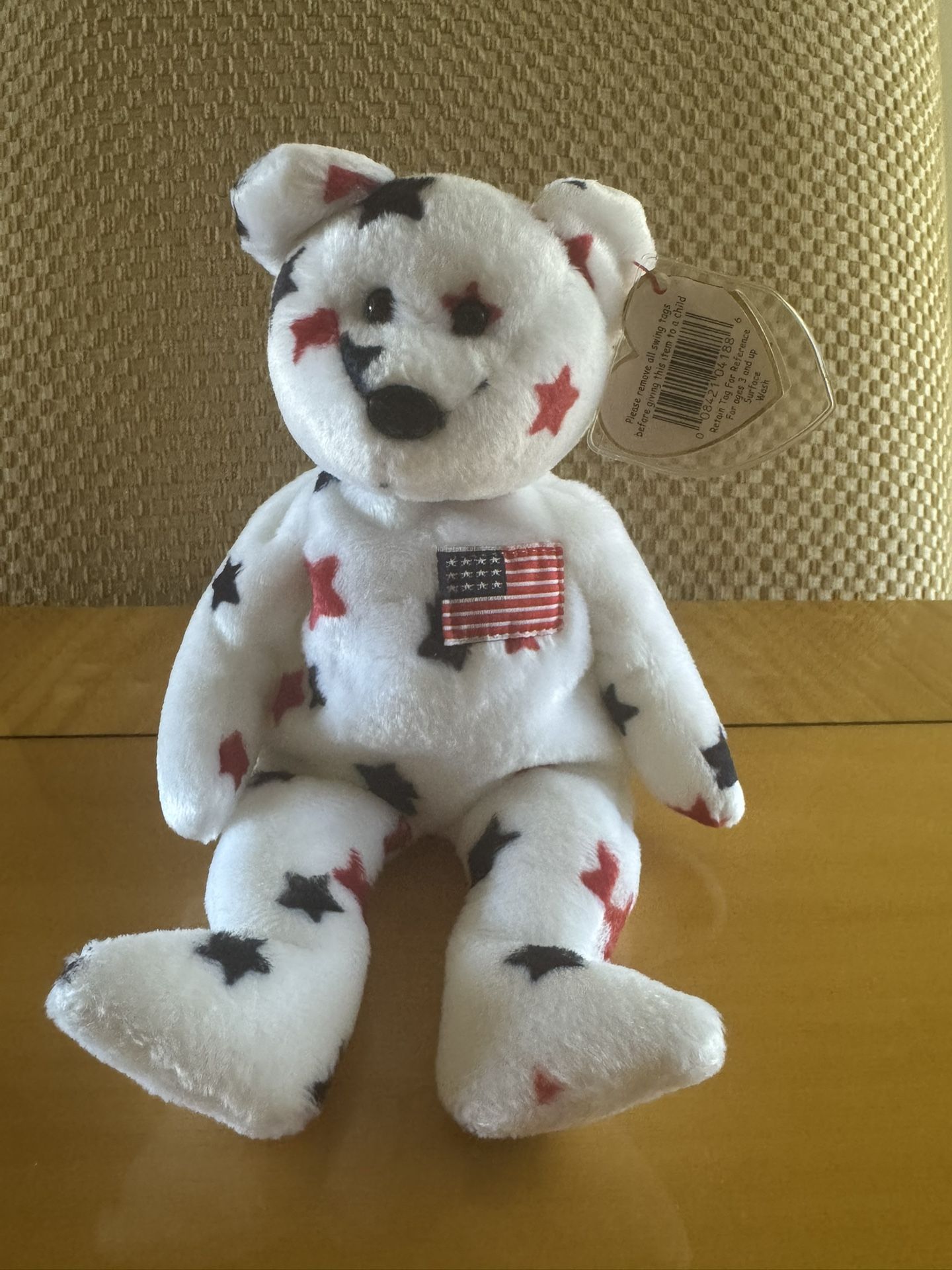 Set Of 3 Bear Beanie Babies
