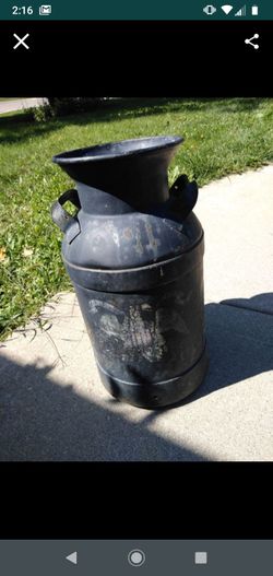 And take milk jug