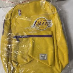 Herschel Supply Co. Los Angeles Lakers Yellow/Purple Backpack New NWT