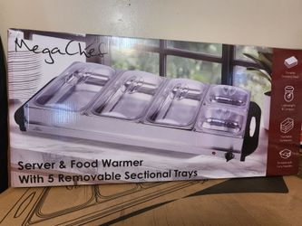 MegaChef  5 Tray Server and Food Warmer