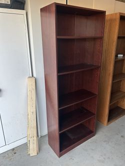 Bookshelf 6 Ft High 38” Wide. 12” Deep