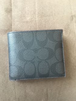 Brand new coach men’s wallet