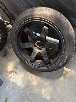 Single 18x9.5 rim/wheel