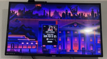 TV Philips 55” Class 4K Ultra HD 