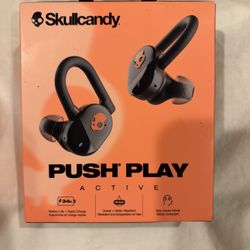 Skullcandy Push Play Active wireless earbuds brand new