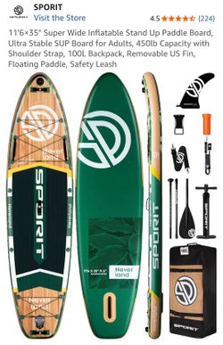 Duel Blade Paddle Board.