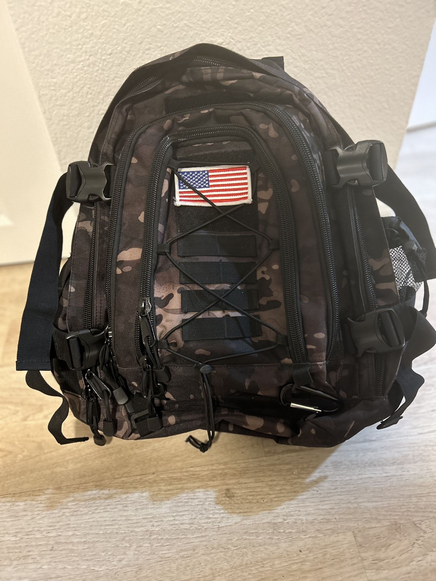 Military Camo Backpack