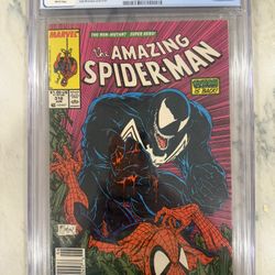 Marvel Comics Amazing Spider-Man #316 CGC 9.6 Venom & Black Cat Appearance 1989