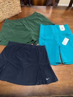 Women’s Athletic Bottoms Bundle - Shorts / Skort (3 Pieces) – $45