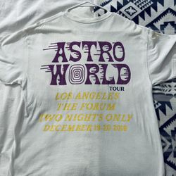 Travis Scott Astroworld LA Exclusive T Shirt