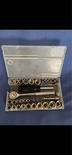 3/8 Drive Standard & Metric Socket Set