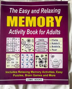 Memory Activity Book for Adults