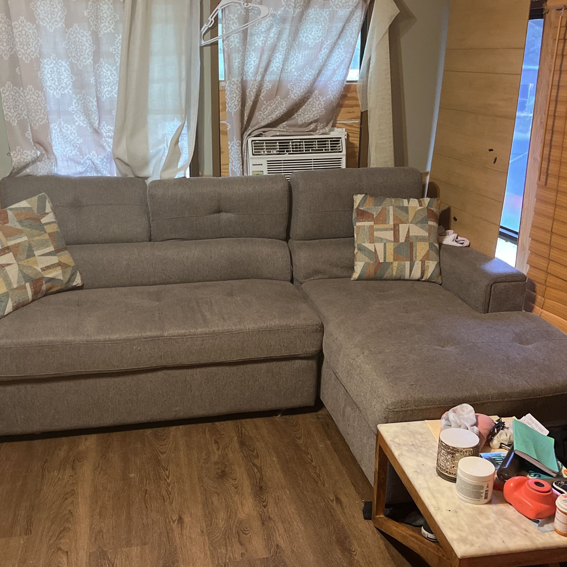 Sleeper And Storage Sofa