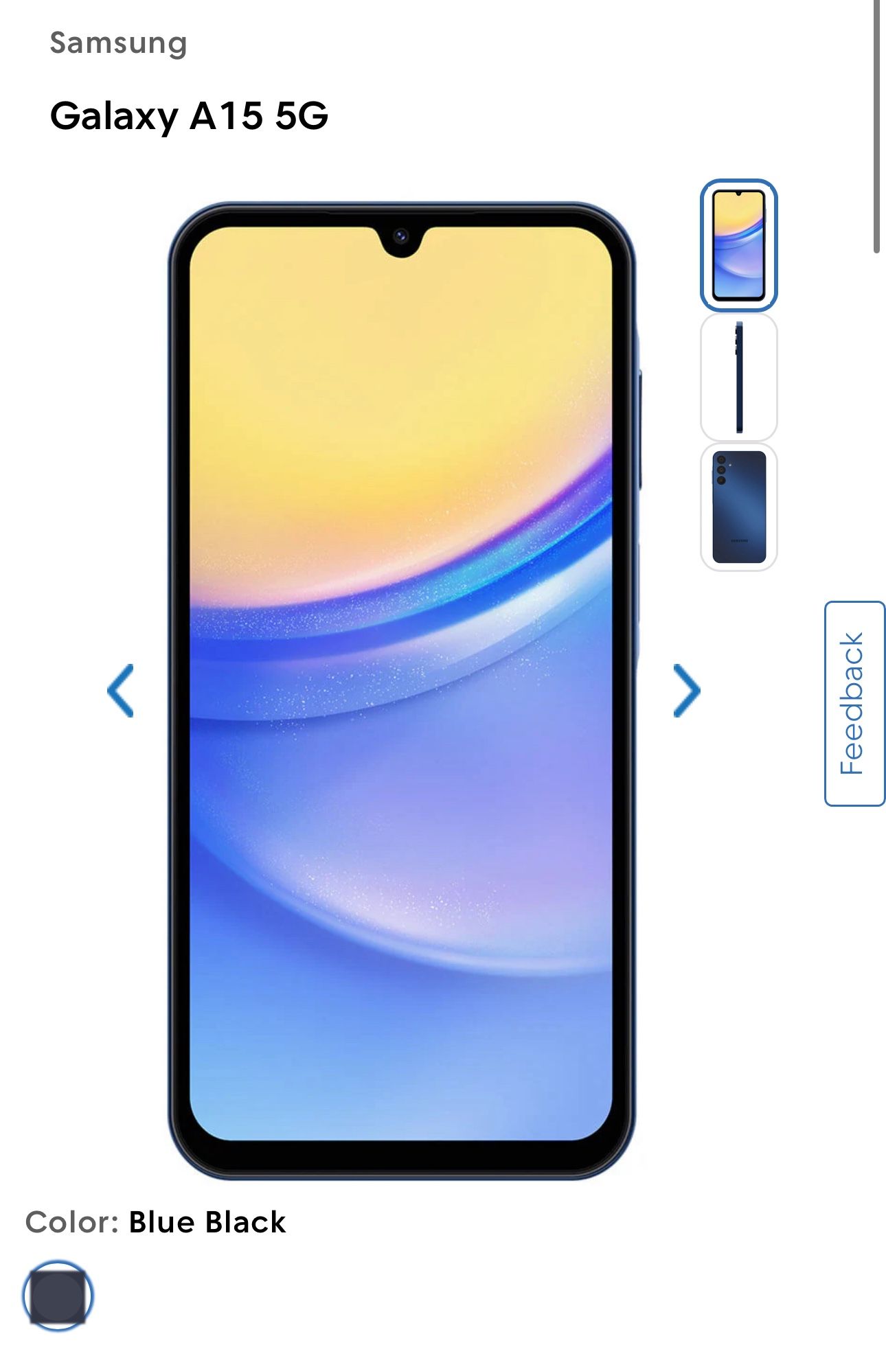 Samsung Galaxy A15