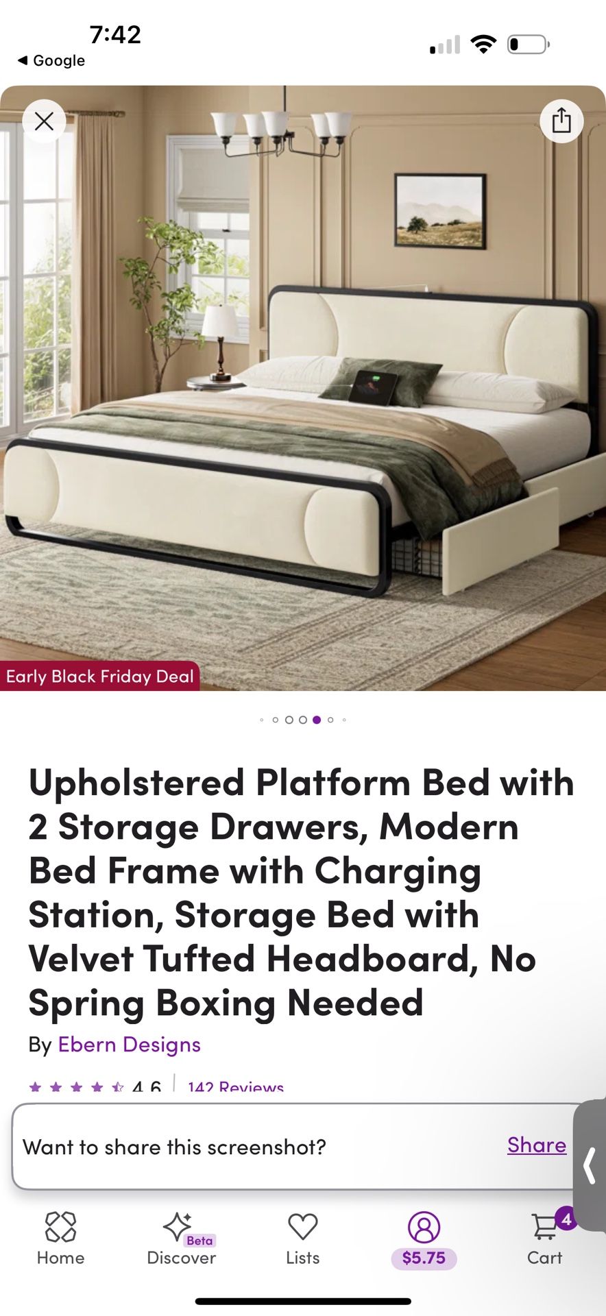 King Size Bed Frame