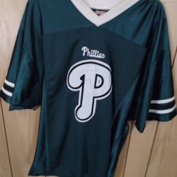 Philadelphia Phillies Jersey In Eagles Midnight Green