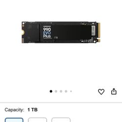 Brand New!! Samsung evo plus ssd 1tb