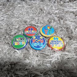 Autism Pin Back Buttons