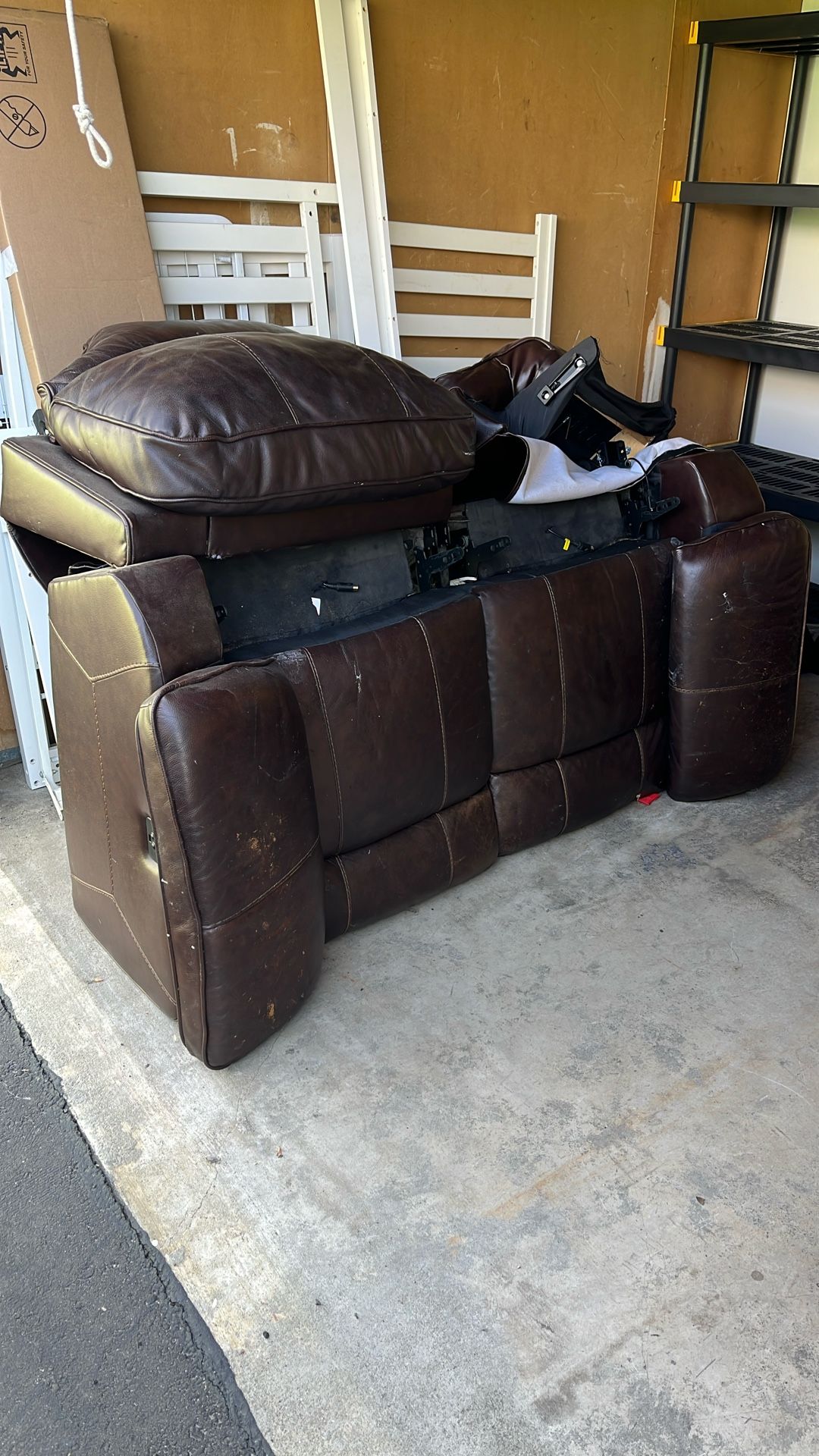 Leather Couch