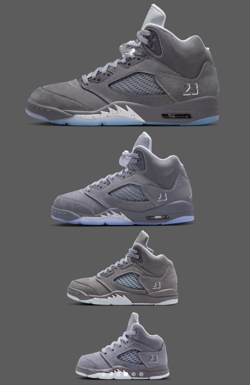 Jordan 5 Wolf Grey