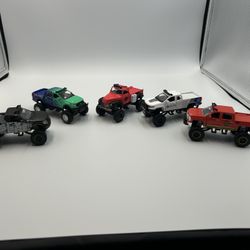 Diecast Chevy Silverado Ford F150 Monster Trucks Off Road 4x4