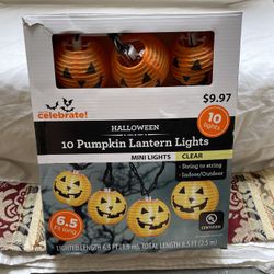 10 Pumpkin Lantern Lights