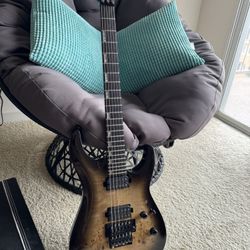 ESP LTD H-1001 FR in Black Natural Burst