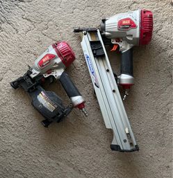 Max superframer framing nail gun and Max superroofer roofing nail gun