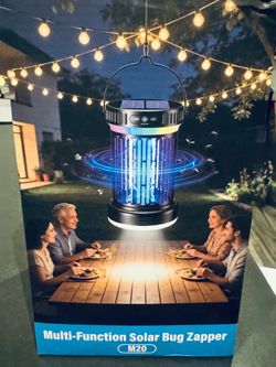 All-in-One Multi-Function Solar Bug Zapper (Model M20).