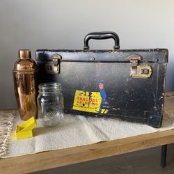 Vintage Tung-Sol Electron Tubes Wooden Repair Box.
