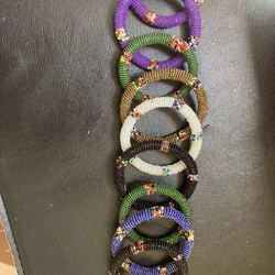 African beaded bracelet