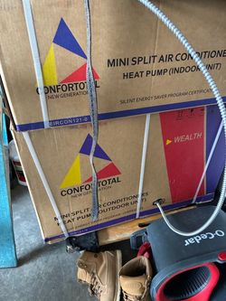 (12,000) BTU one ton mini split unit 115 volts