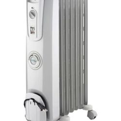 DeLonghi Comfort Temp Room Oil Filled Radiator Electric Space Heater