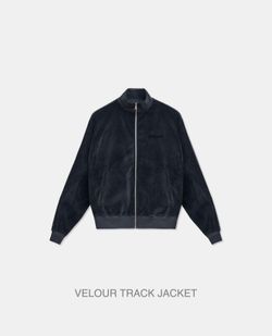 Trinity The Label ‘Velour Track Jacket’