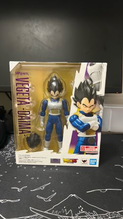 Shf dbz vegeta good condition missing one hand