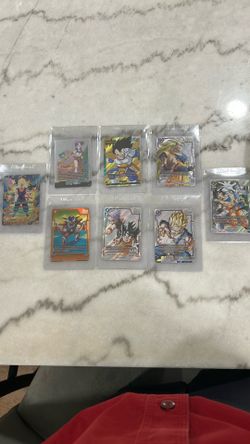 Dragon ball z cards