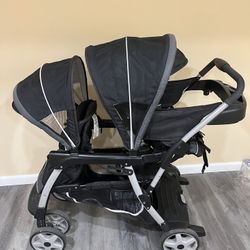 Like New Double Stroller