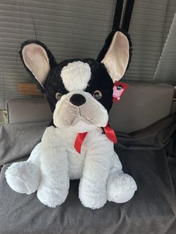 Jumbo Plush Animal Bulldog 23 Inches