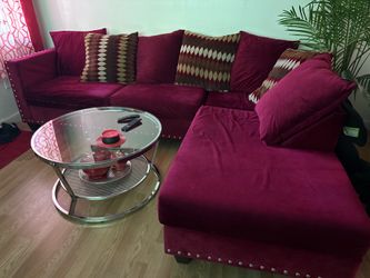 Sofa completo y mesita
