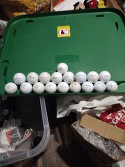 18 golf balls