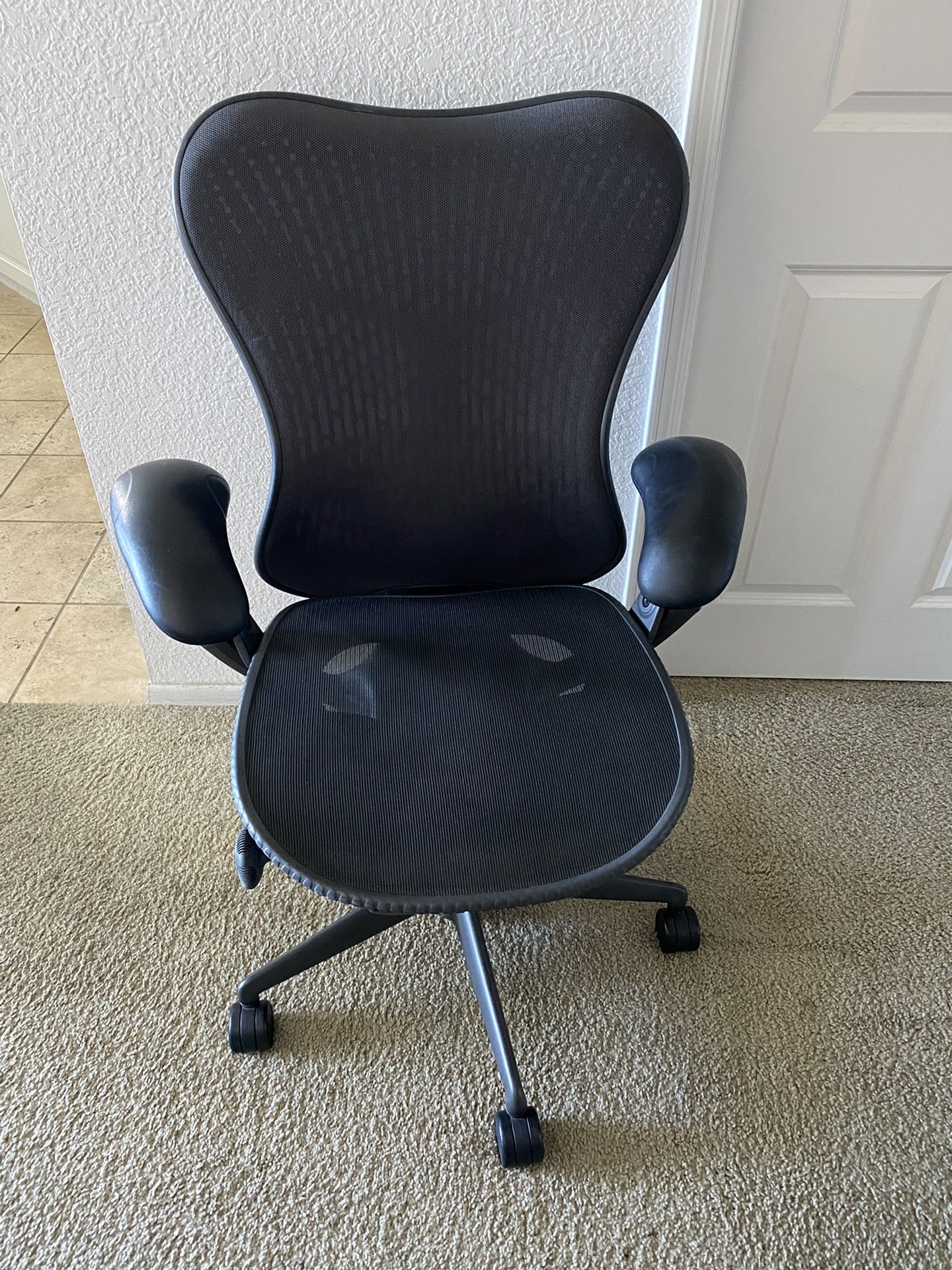 Herman Miller Mirra Fully Loaded With Mesh Office Chair In Black