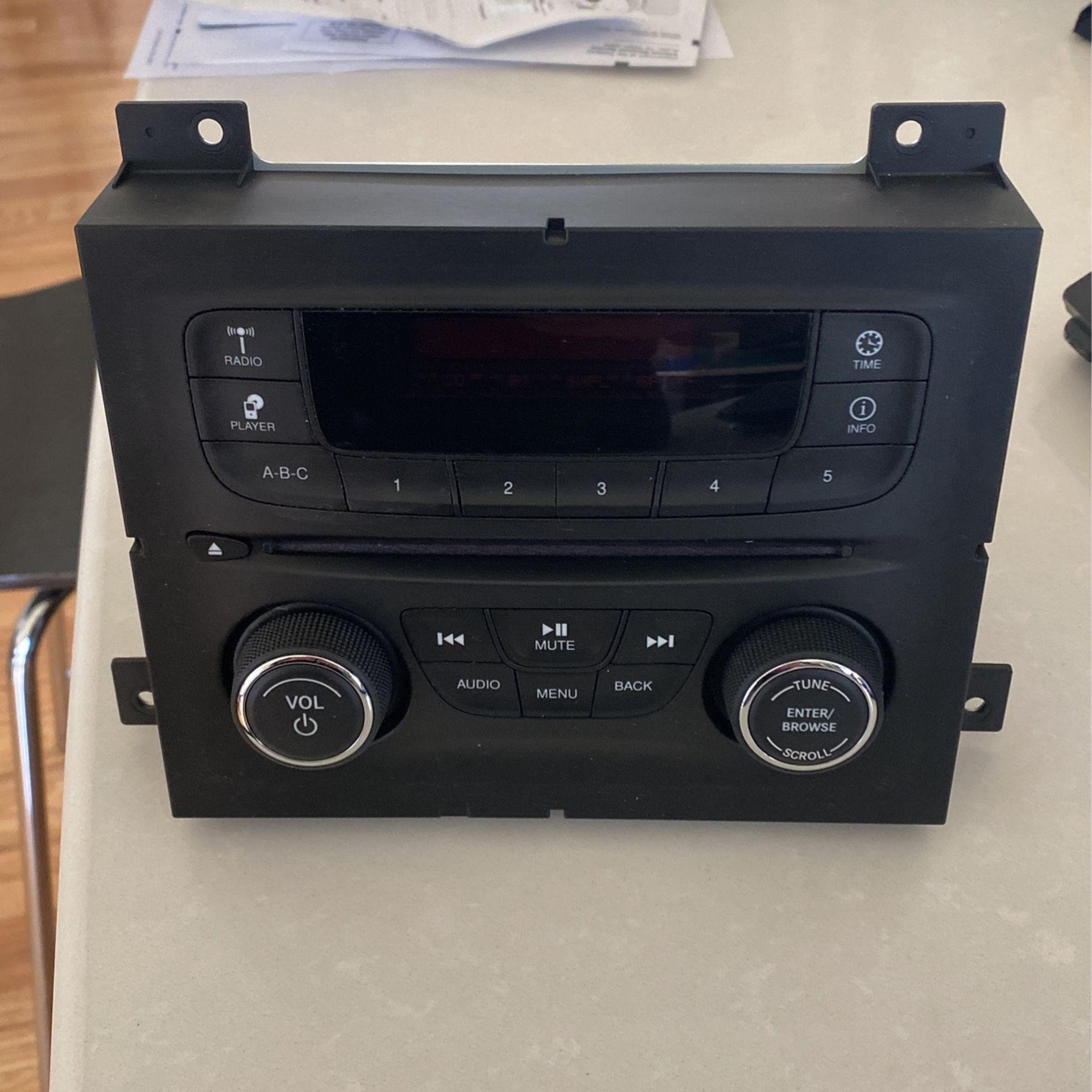 Factory 2015 dodge dart radio with CD player