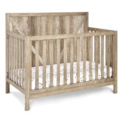 Suite Bebe Barnside 4-in-1 Vintage Chestnut Convertible Crib