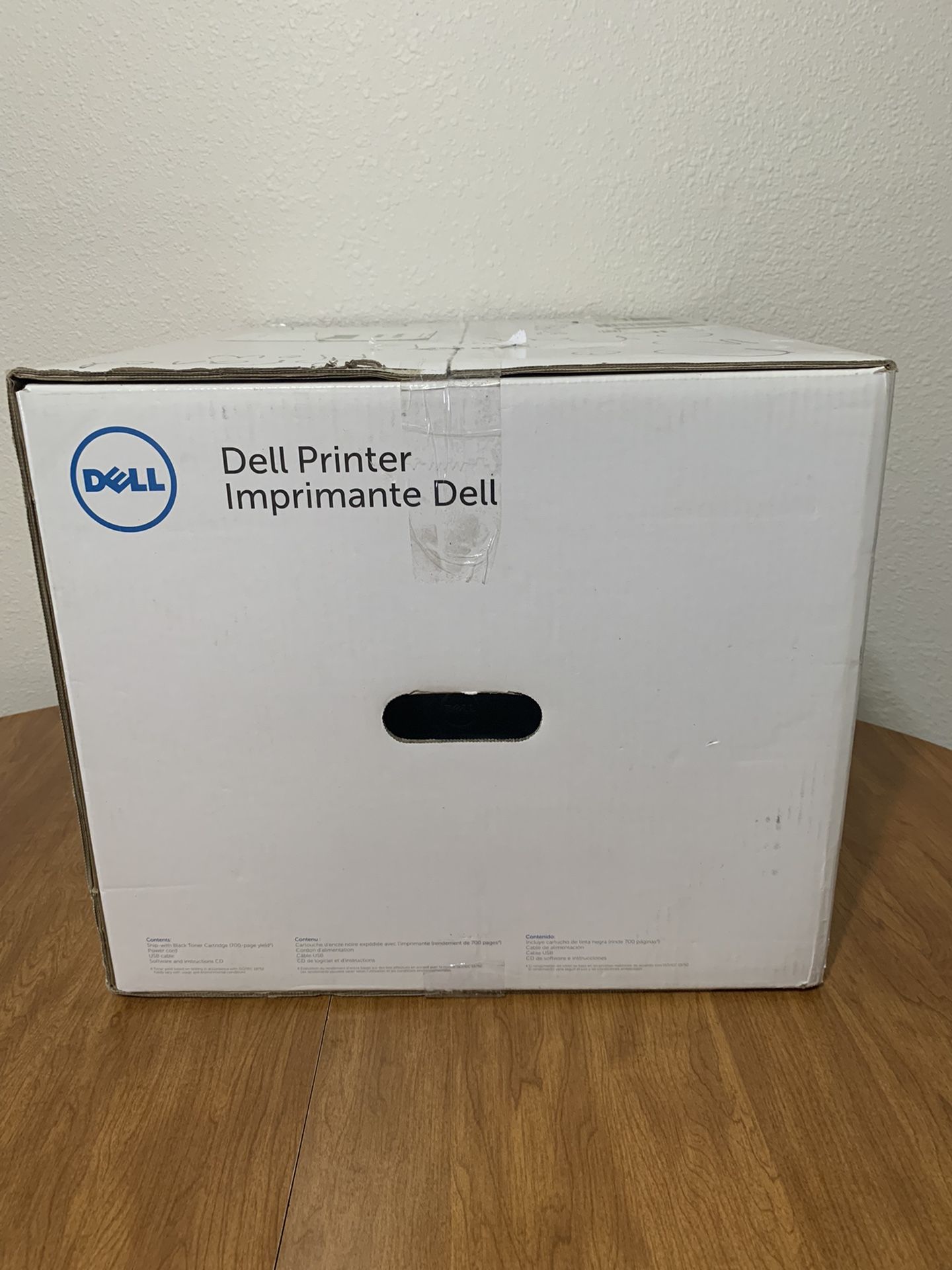 Dell E310DW Wireless Monochrome Laser Printer Printing Duplex w/ Toner