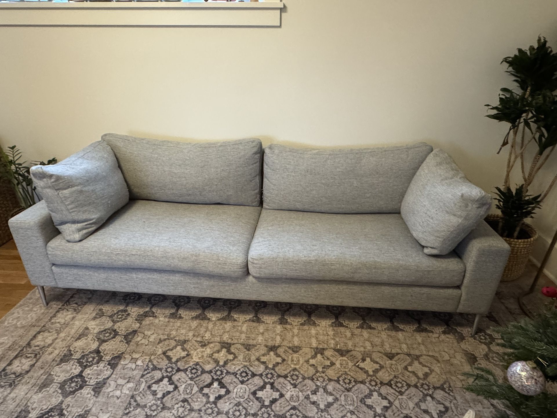 Article Sofa Nova 90.5" - Gravel Gray