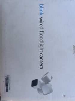 Blink Wired Floodlight Camera 