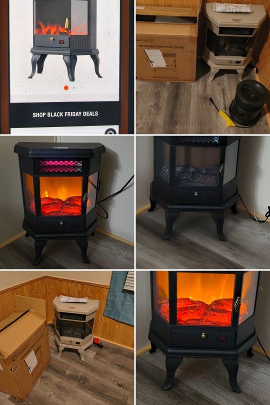 Brand New I'm The Box Heaters With Remotes