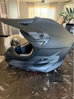 Dirt bike helmet